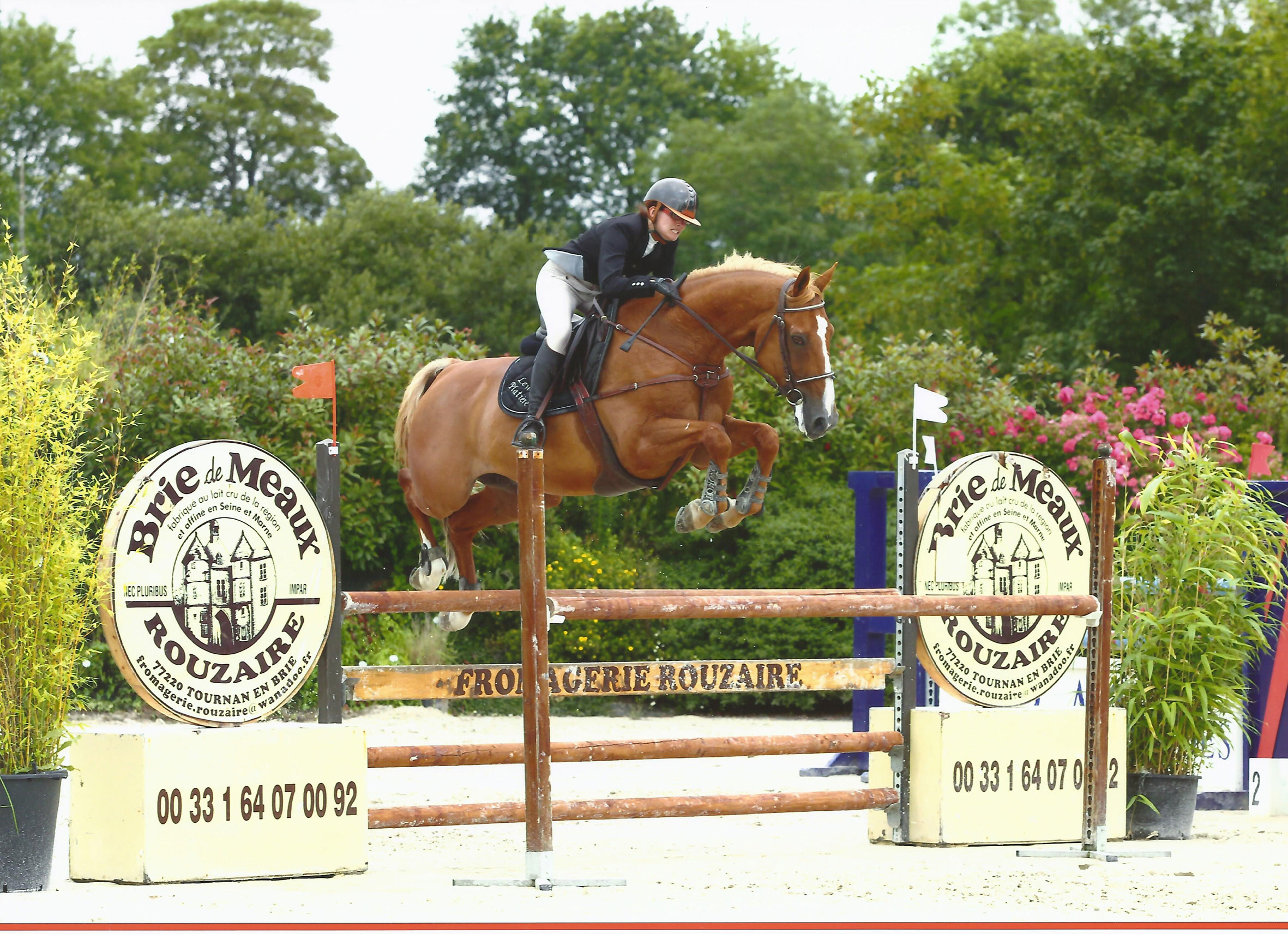 Emilie et Lewis Platière, finalistes championnats Amateur 1 Senior - André Sport Equestre